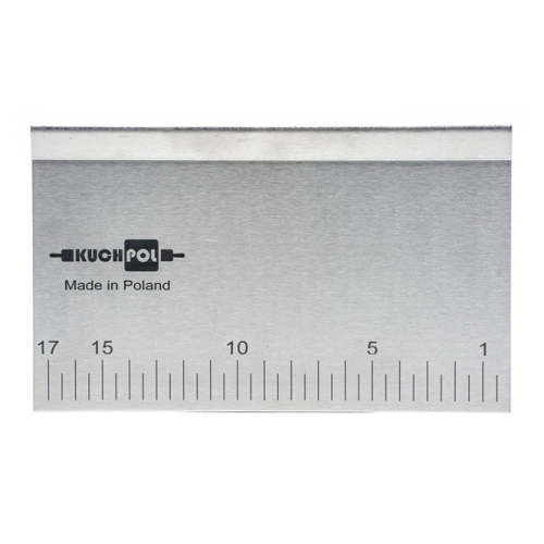 Packa do wygładzania skrobka cukiernicza prosta dekorator tynk tort 17,5cm